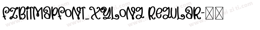 FZbitmapfont_xylong Regular字体转换